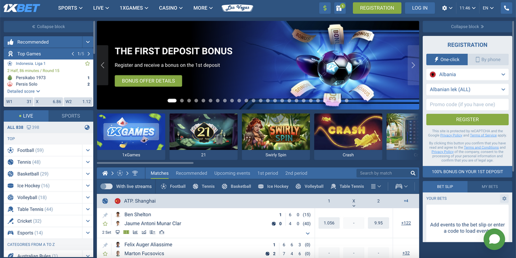 1Xbet Online Gambling Establishment