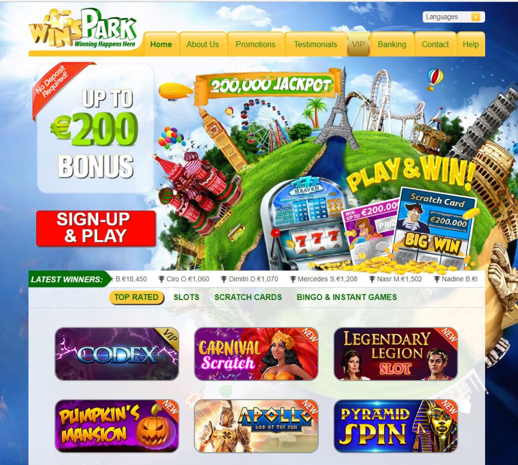 Sito di Winspark Casino Sito di Winspark Casino